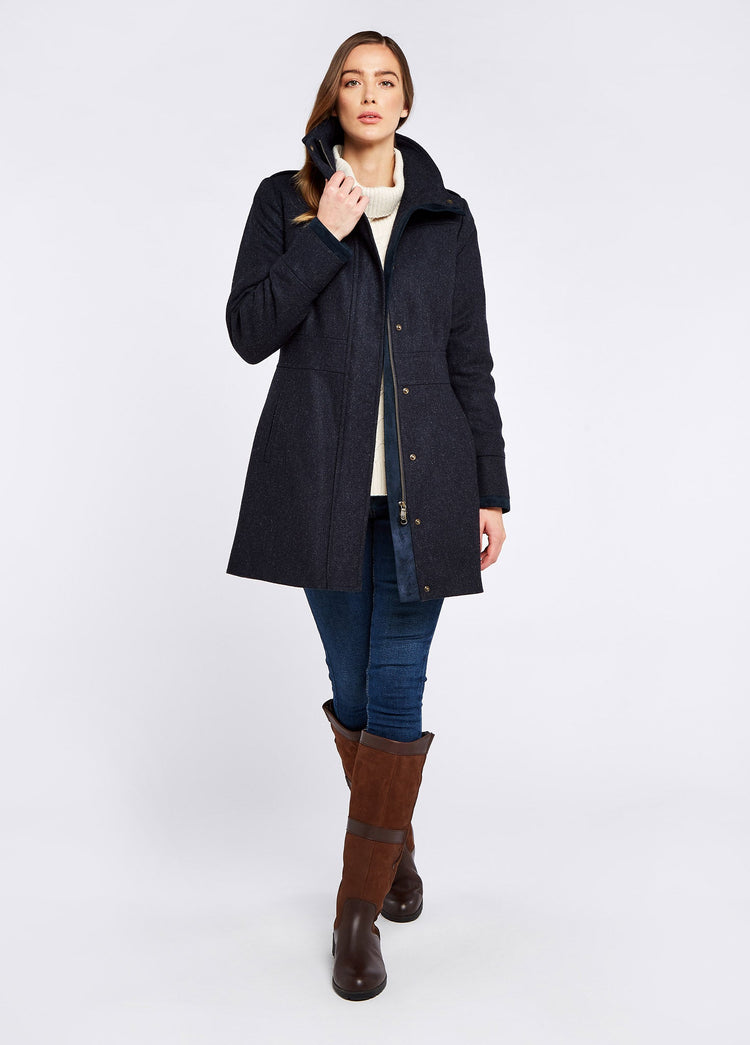 Hedgerow Tweed Jacke - Navy