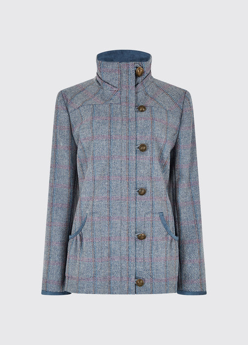 Bracken Tweedjacke - Denim Haze