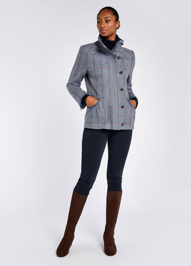 Bracken Tweedjacke - Denim Haze