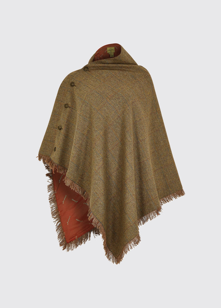 Hazelwood Tweedponcho - Burren