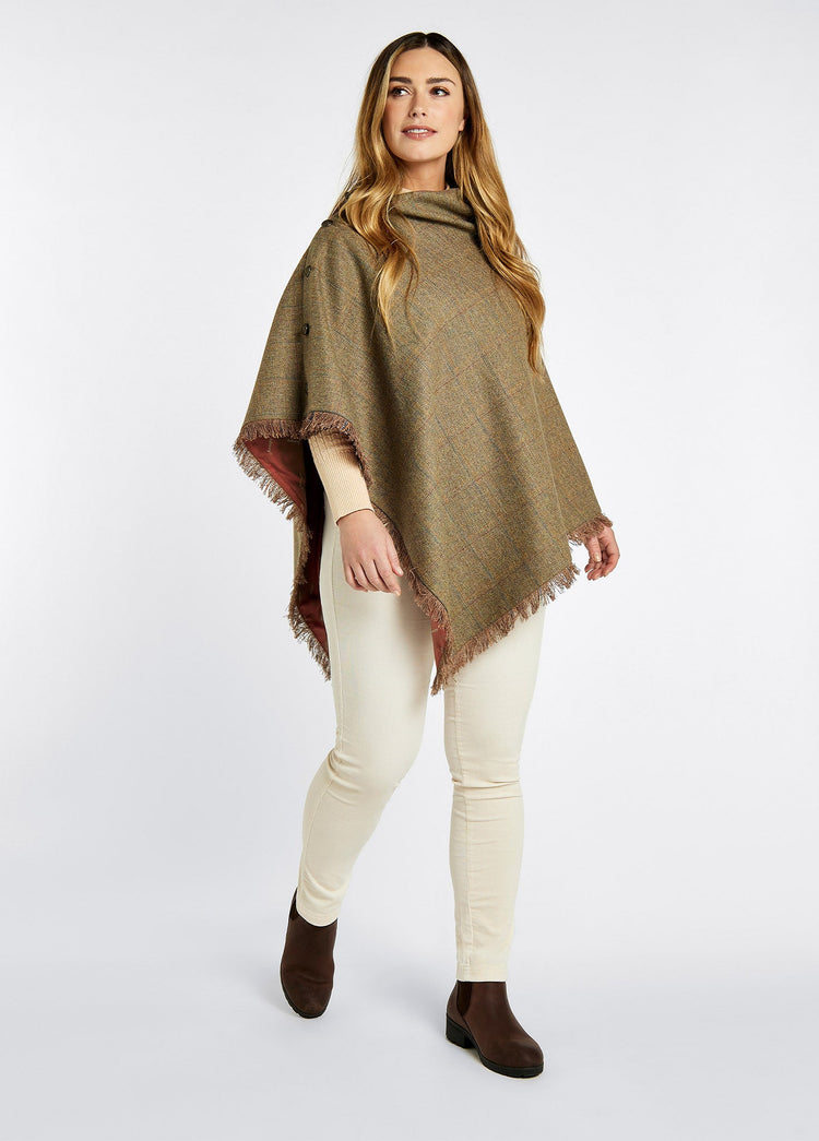 Hazelwood Tweedponcho - Burren