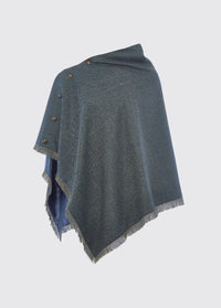 Hazelwood Tweedponcho - Mist