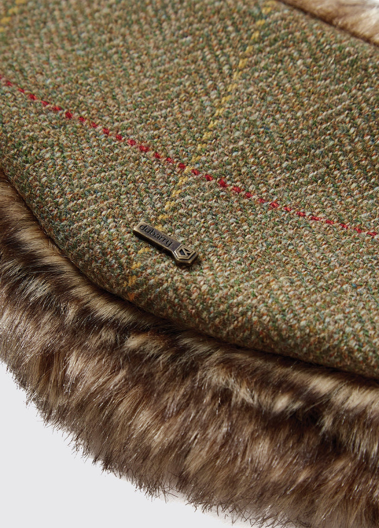 Moher Tweed Stirnband - Elm