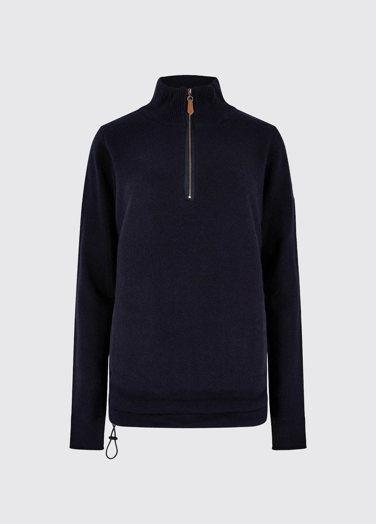 Morrisey Pullover mit Reißverschluss - Navy