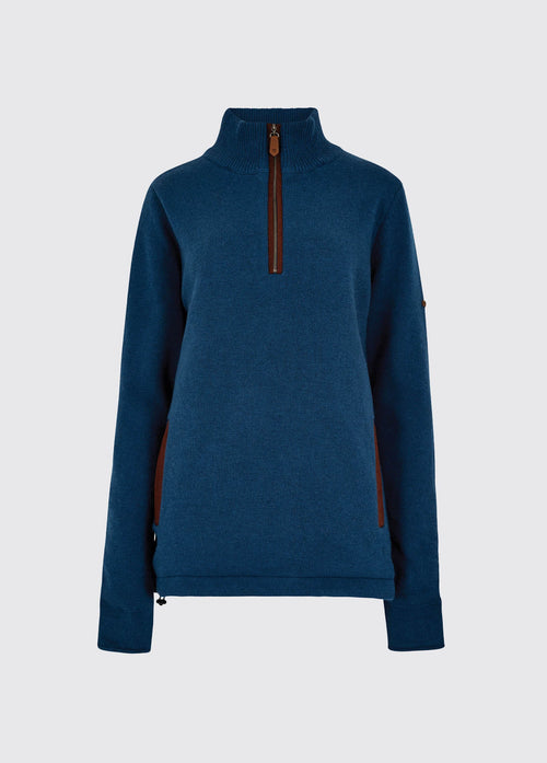 Morrisey Pullover mit Reißverschluss - Peacock Blue