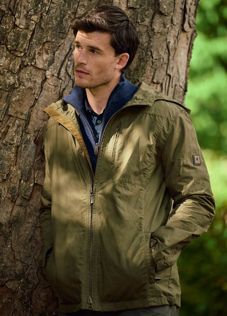 Larkfield Wachsjacke - Dusky Green