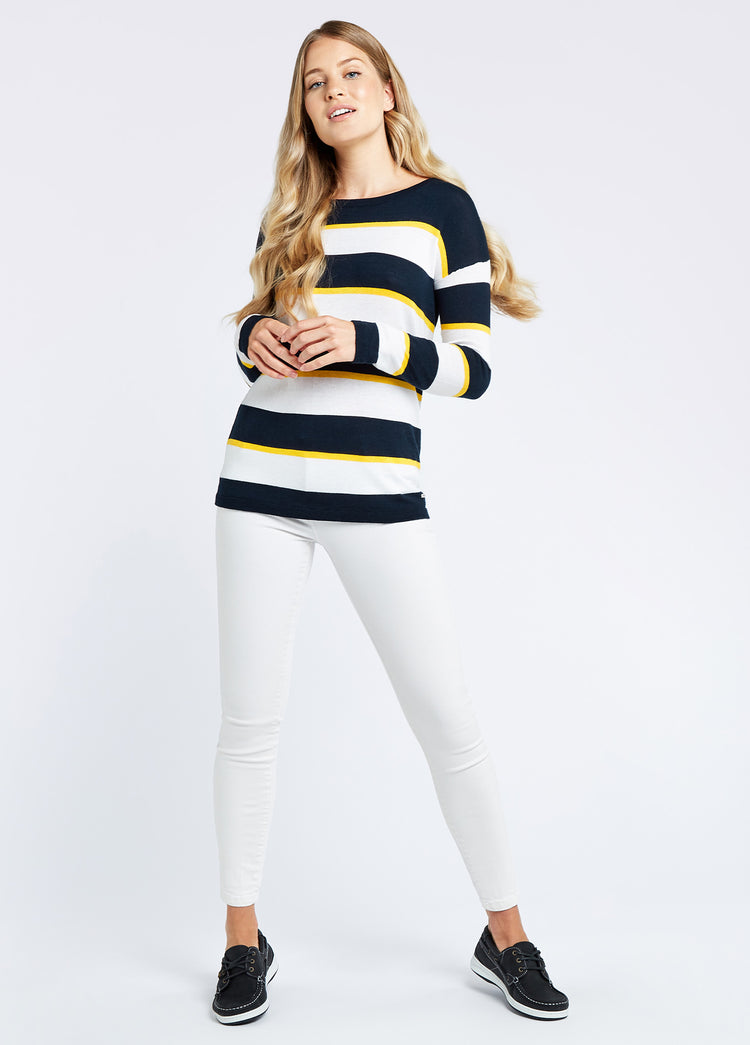 Lavelle Pullover - Navy Multi