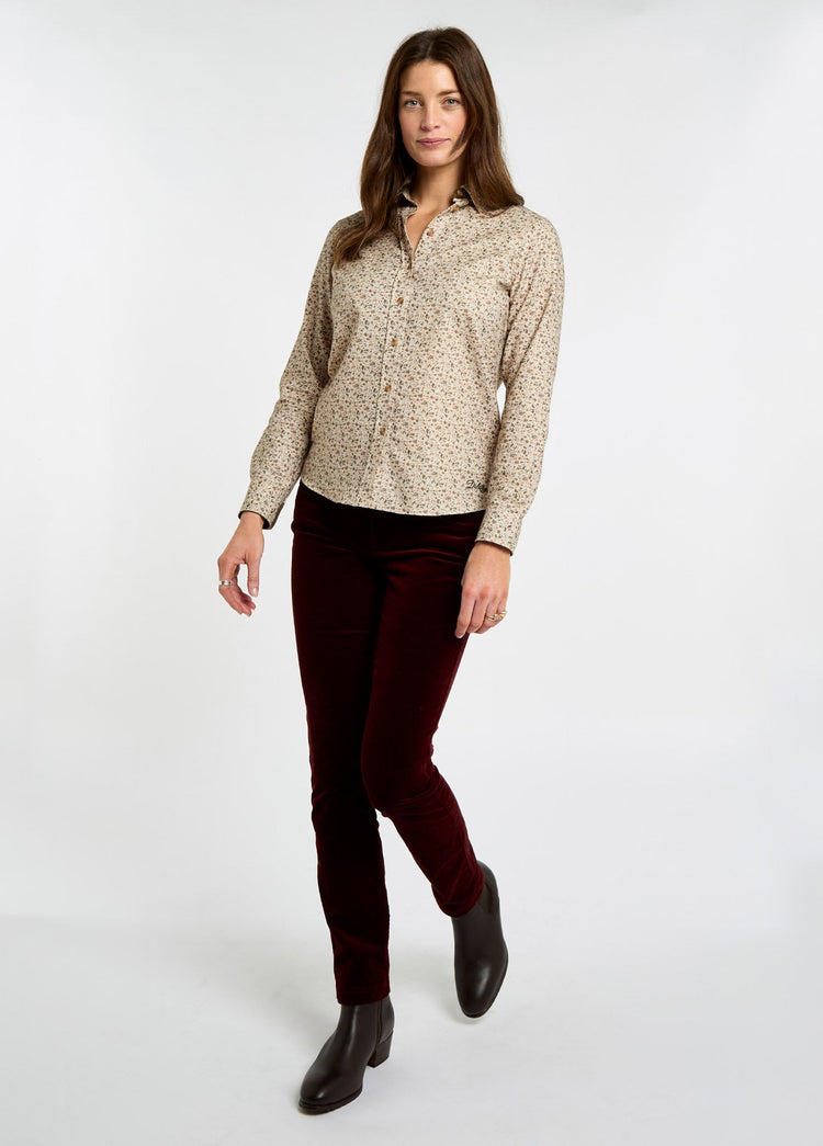 Lavender Bluse - Cream