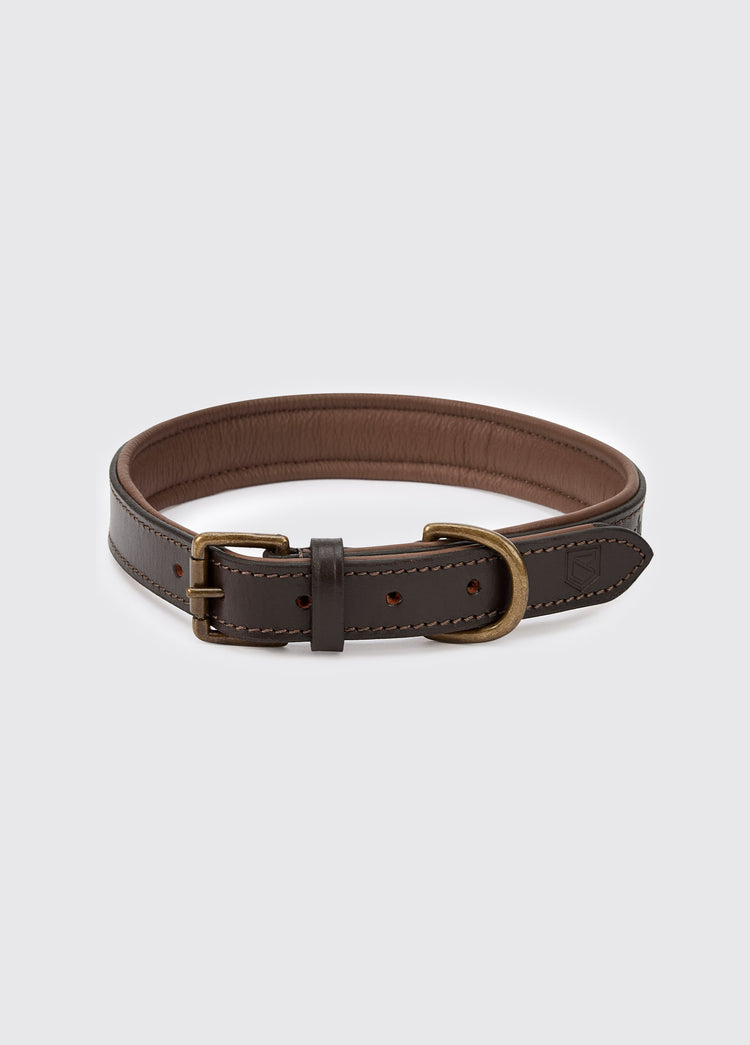AXEL Leder-Hundehalsband – Mahogany