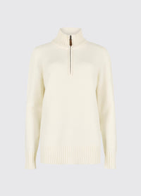 Markham Pullover mit Reißverschluss - Chalk