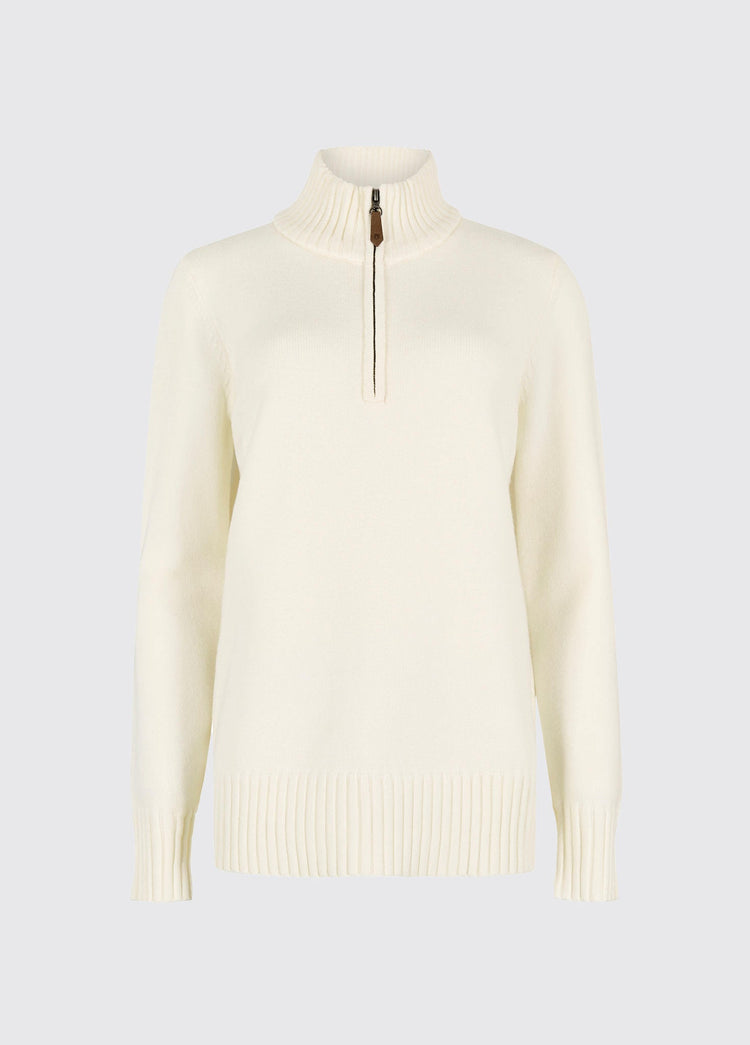 Markham Pullover mit Reißverschluss - Chalk
