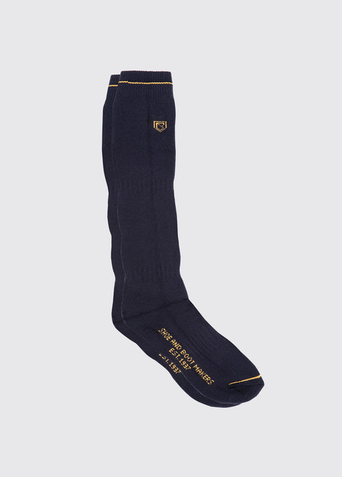 Lange technische Socken - Navy