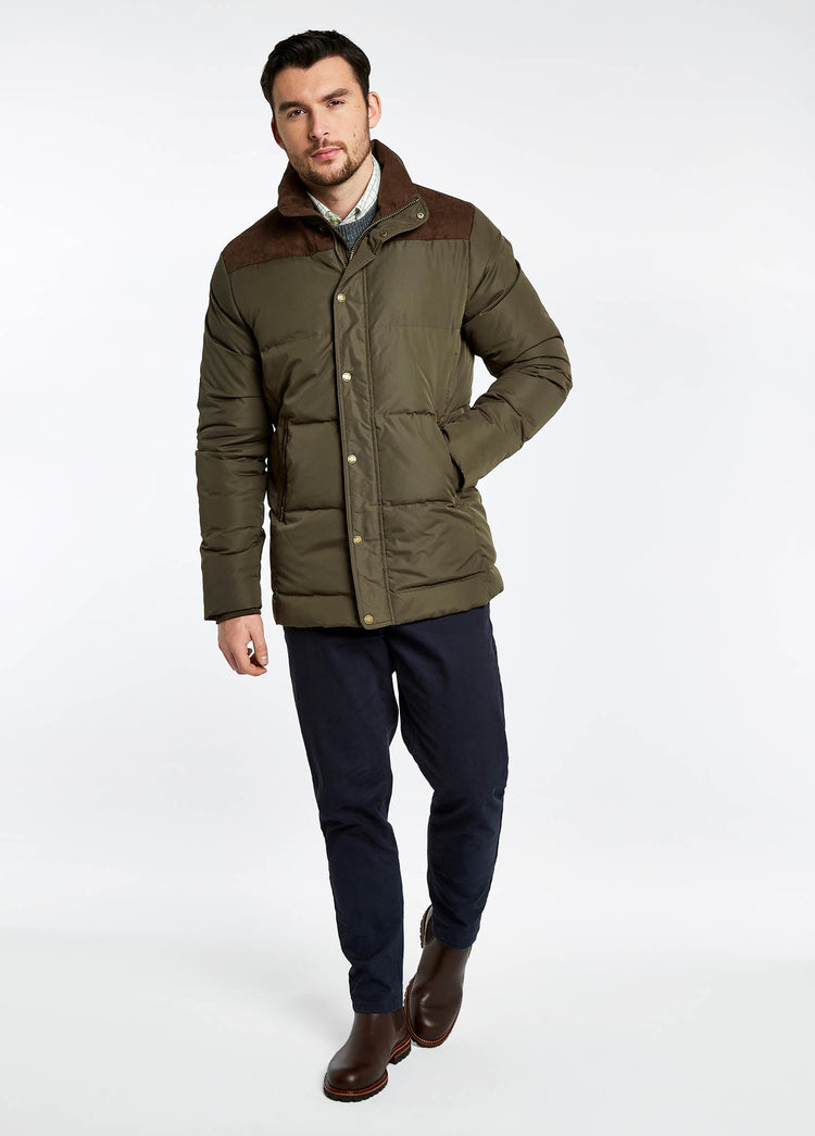 Talbot Herren Daunenjacke - Olive