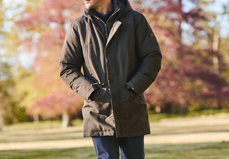 Urlingford Wattierter Parka - Ivy