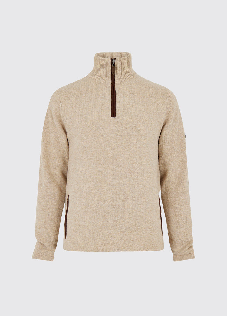 Feeney Pullover mit Reißverschluss - Oat