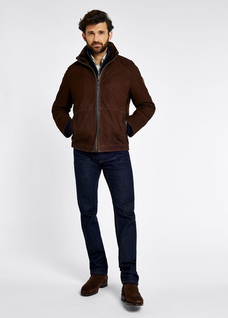 Merriman Lederjacke - Walnut