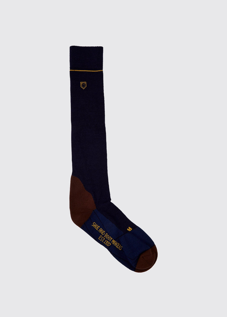 Lambeg Lange PrimaLoft® Socken - Navy