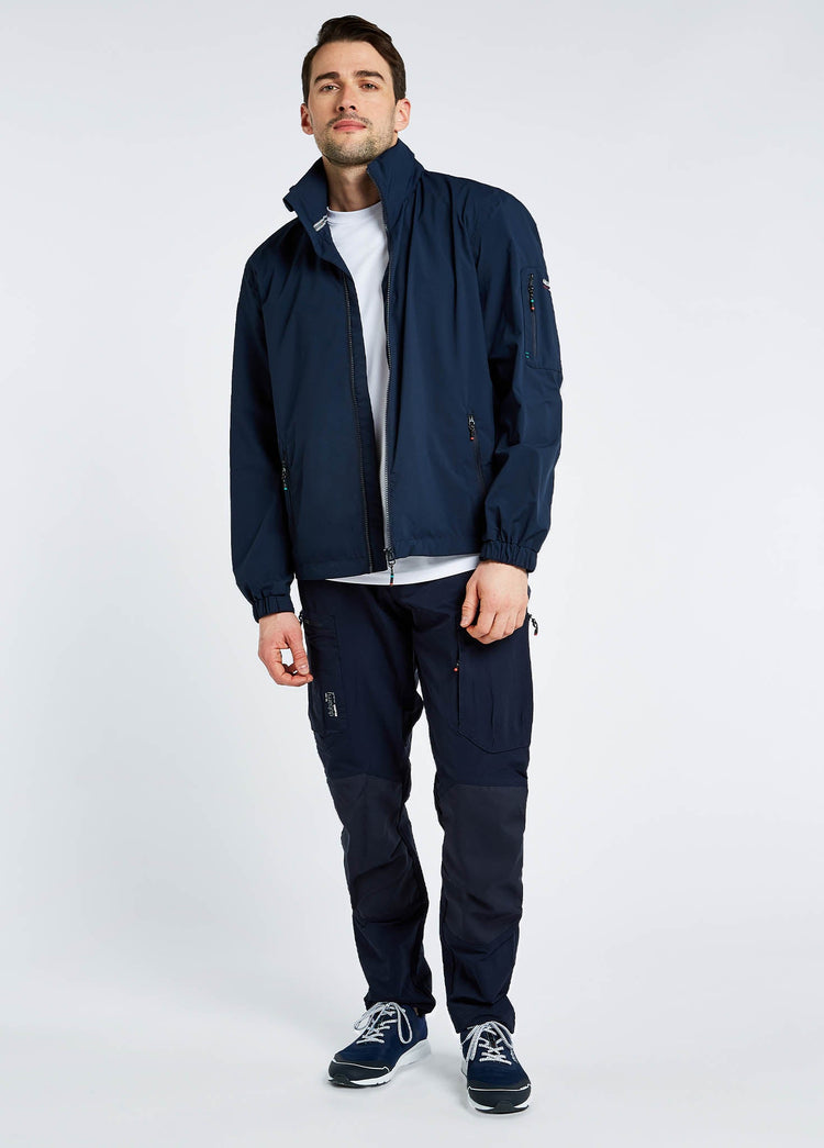 Croatia Fleecegefütterte Crew-Jacke - Navy