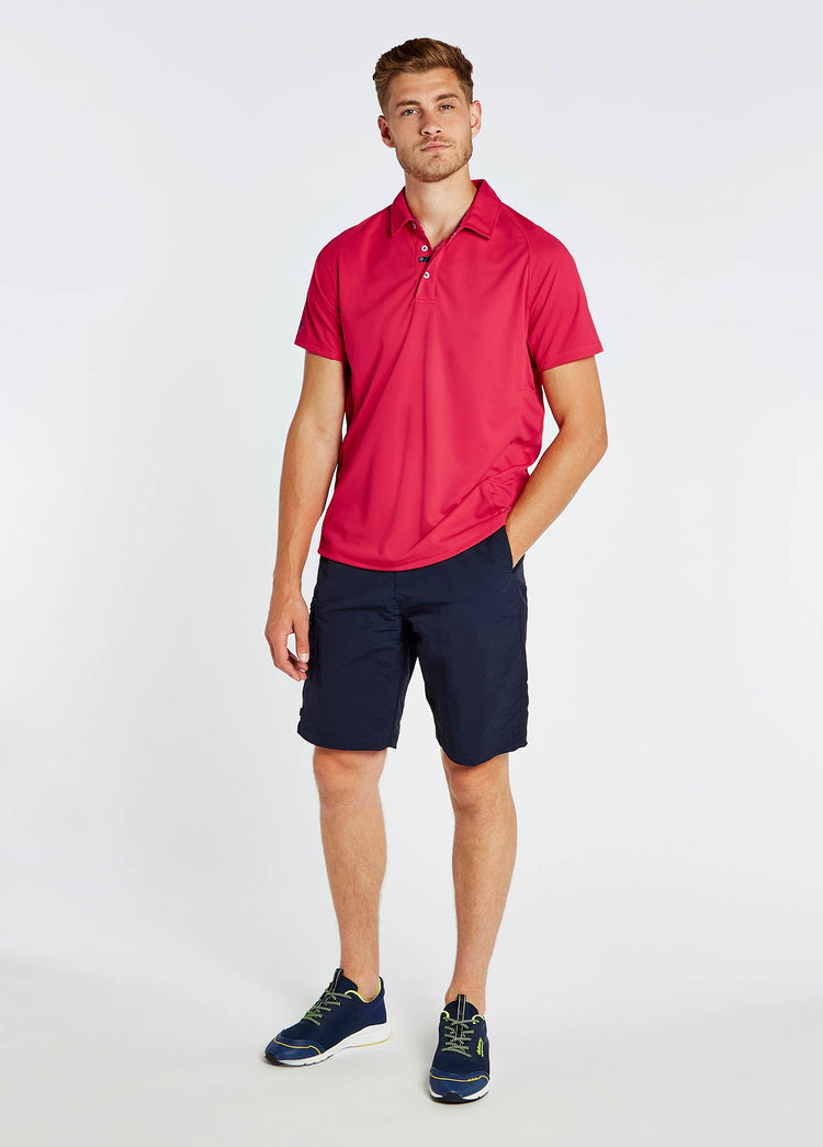 Menton Poloshirt UPF 50 - Red