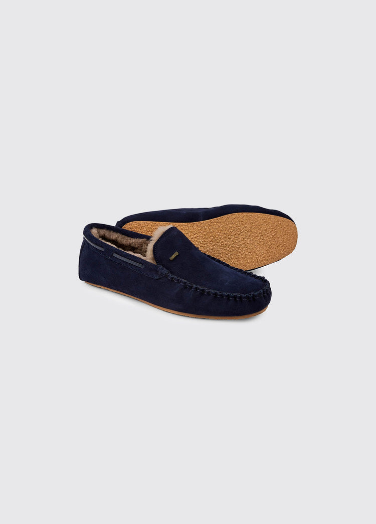 Ventry Men's Mokassin-Hausschuhe - French Navy