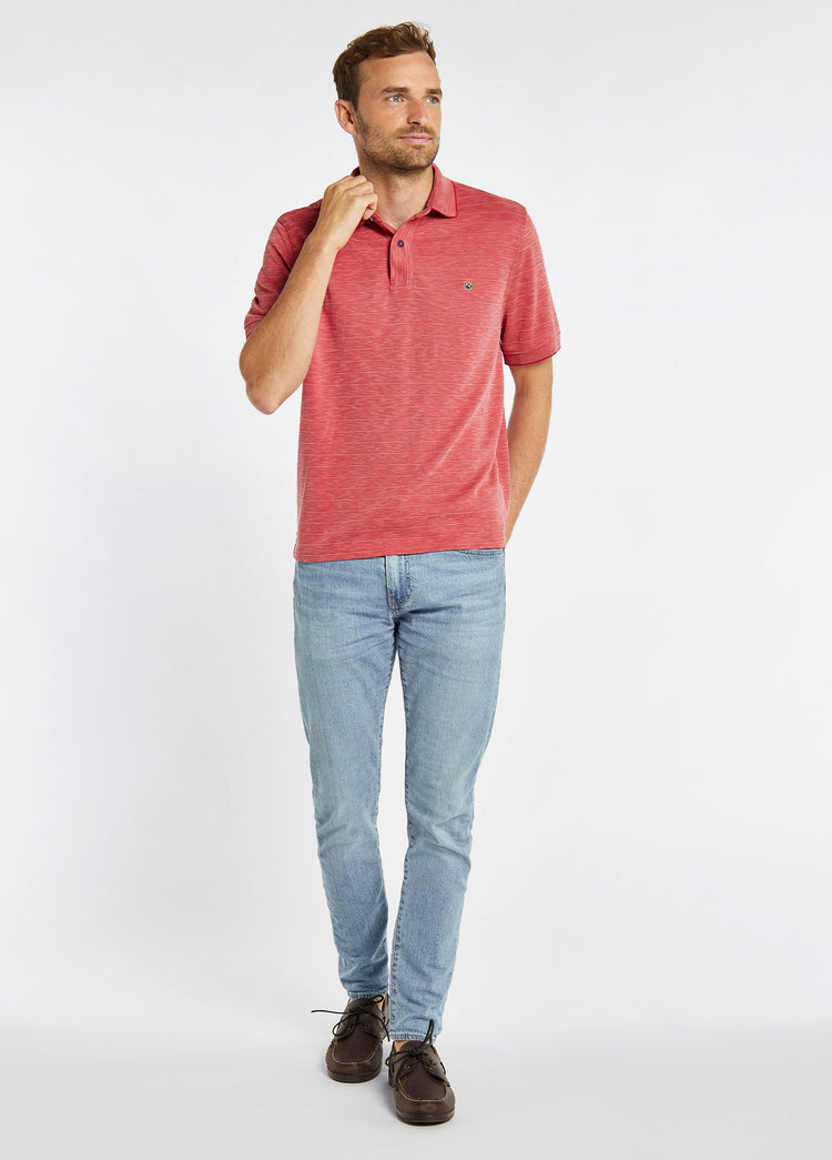 Moorings Poloshirt  - Nantuck Red