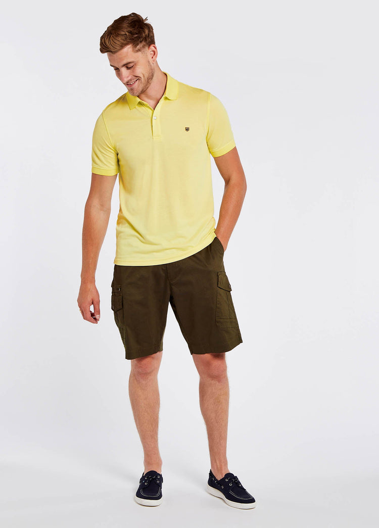 Sweeney Bambus Poloshirt - Citrus