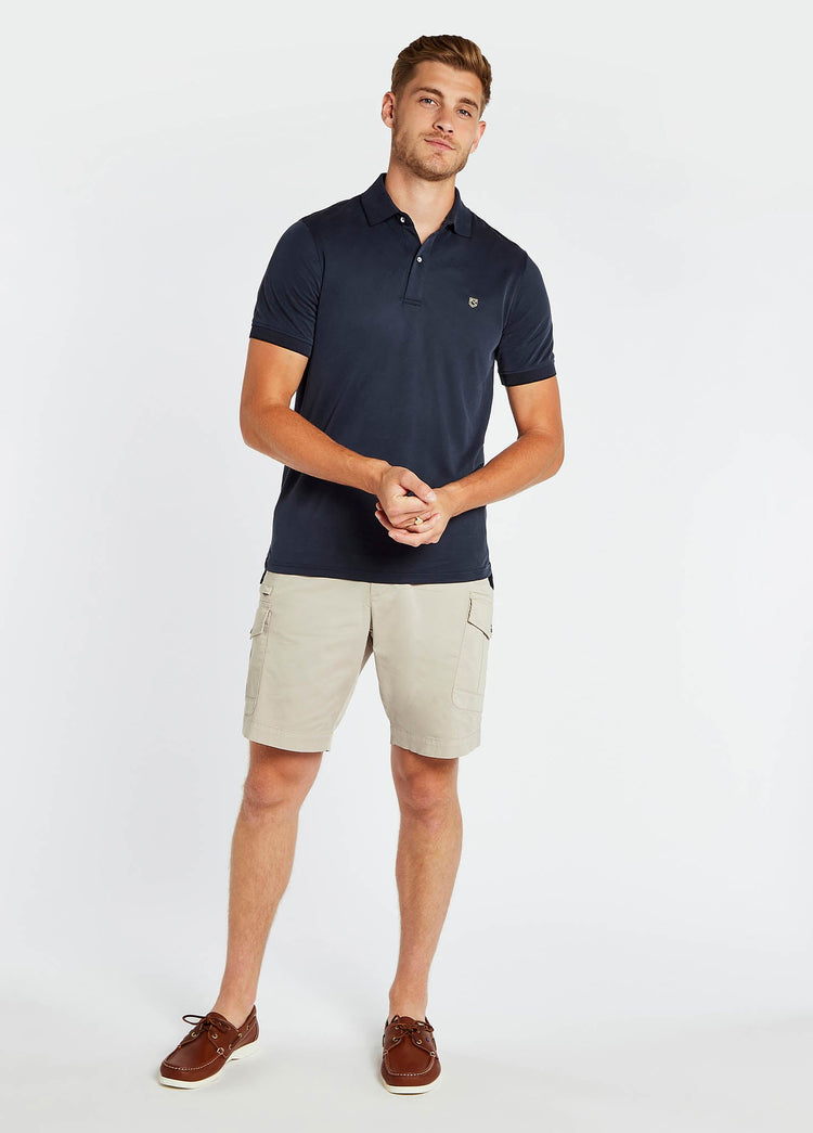 Sweeney Bambus Poloshirt - Navy