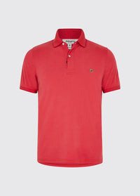 Sweeney Bambus Poloshirt - Engine Red