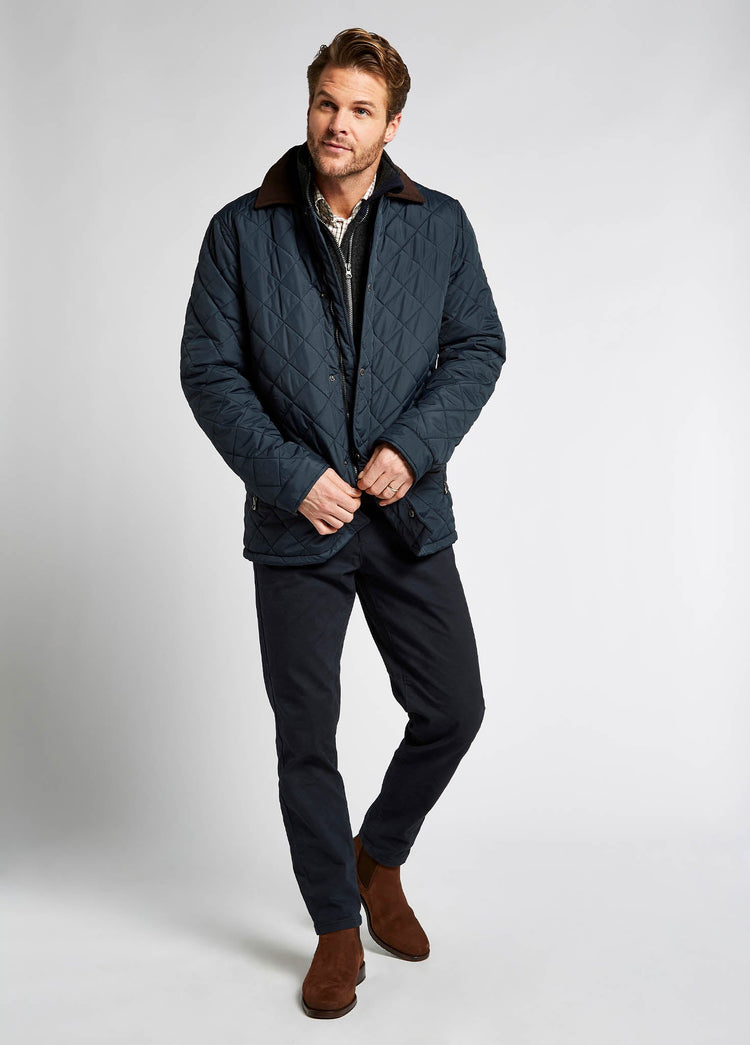 Mountusher Steppjacke - Navy