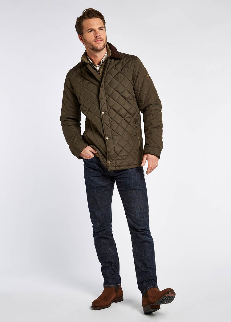 Mountusher Steppjacke - Olive