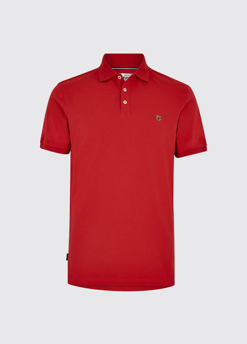 Quinlan Poloshirt - Engine Red