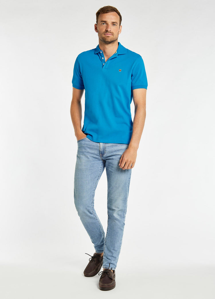 Quinlan Poloshirt - Greek Blue