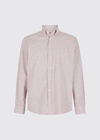 Muckross Tattersall Hemd - Ruby