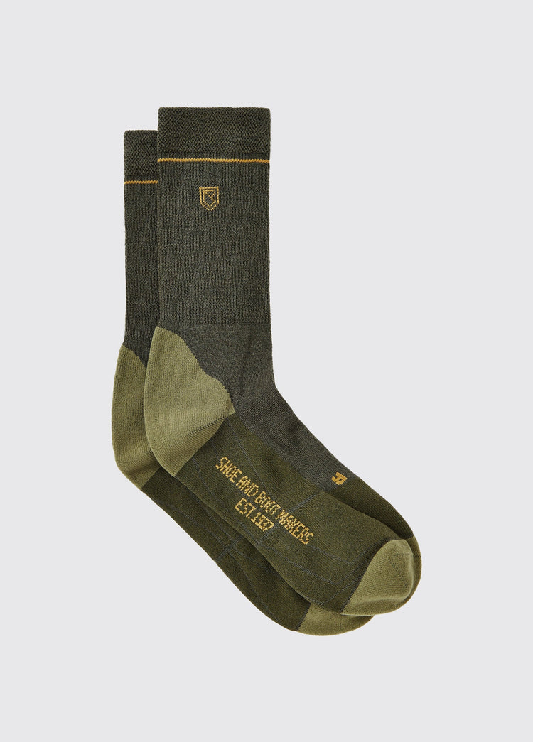 Tintern Kurze PrimaLoft® Socken - Olive