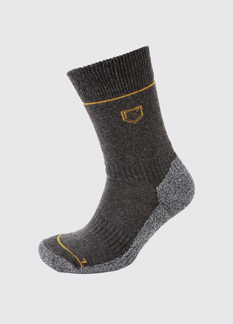 Kilkee wadenhohe PrimaLoft® Socken - Graphite