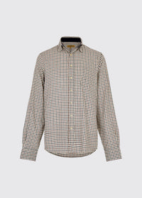 Connell Tattersall Hemd - Ox Blood
