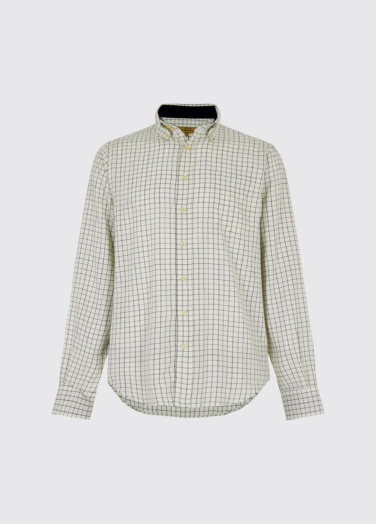 Hollymount Check Shirt - Ox Blood