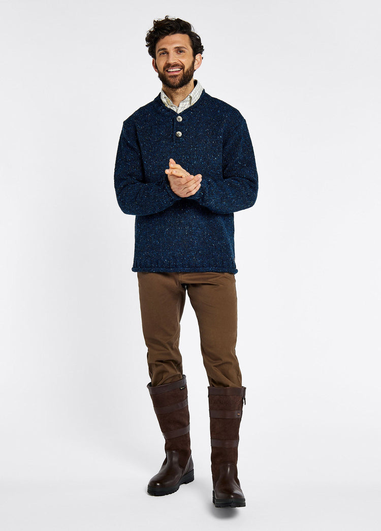 Taylor Irish Sweater - Navy