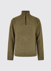 Feeney Pullover mit Reißverschluss - Dusky Green