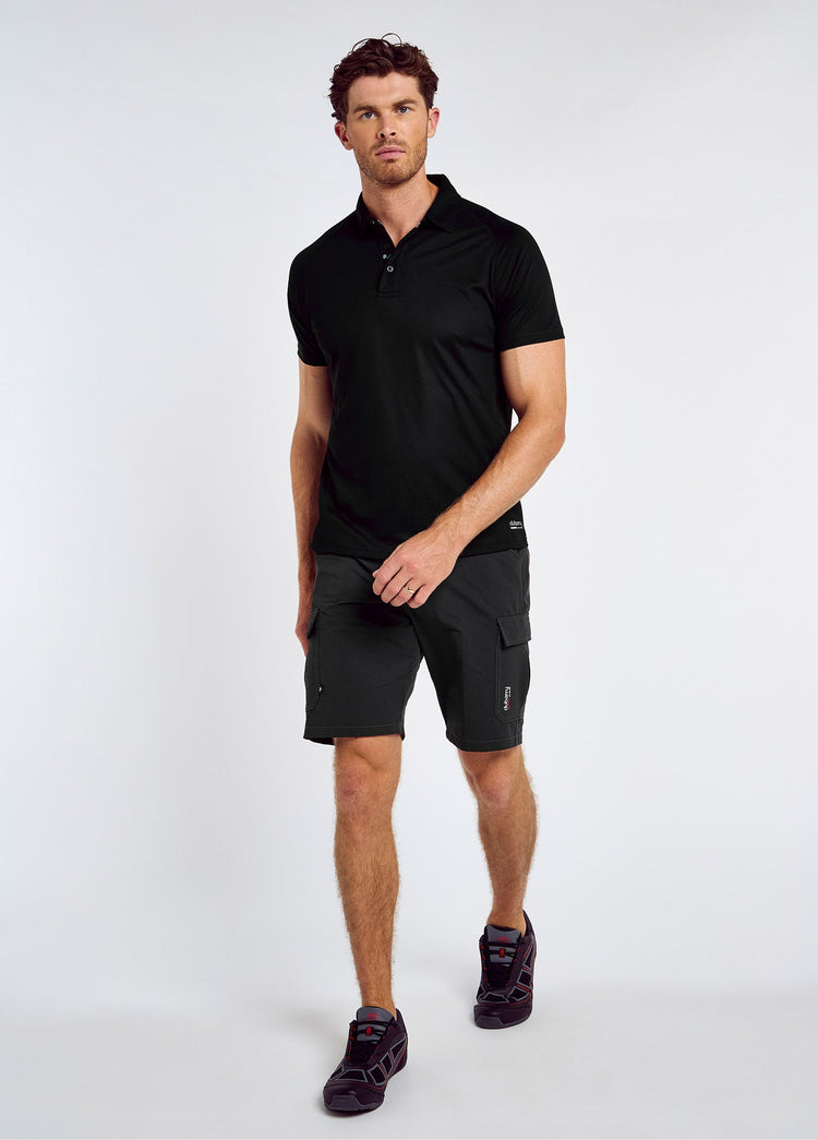 Menton Poloshirt UPF 50 - Black