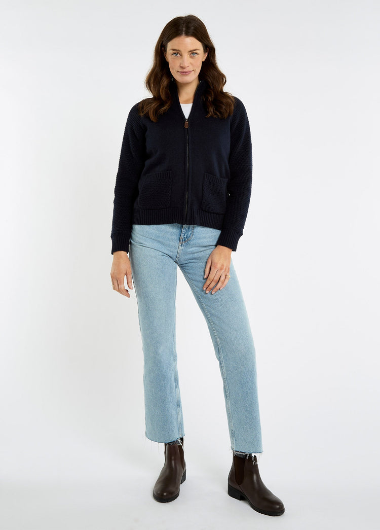 Morton Strickjacke - Navy
