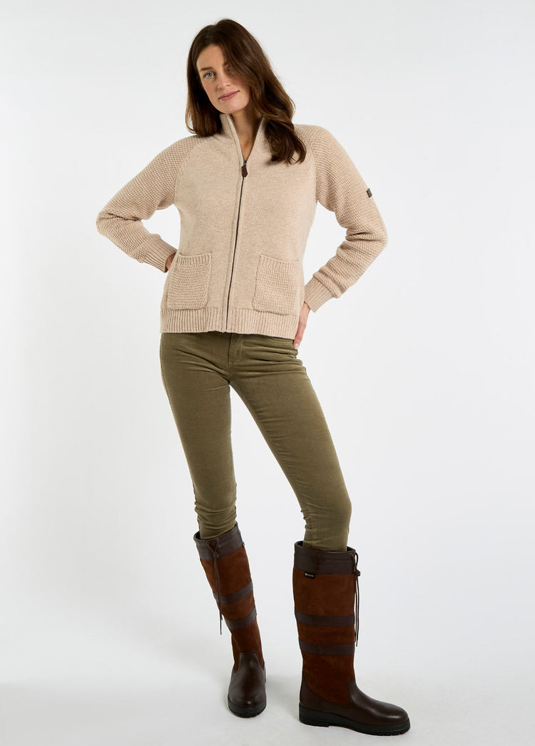 Morton Strickjacke - Oat