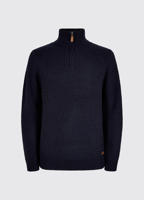 Power Pullover mit Reißverschluss - Navy