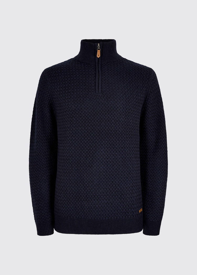 Power Pullover mit Reißverschluss - Navy