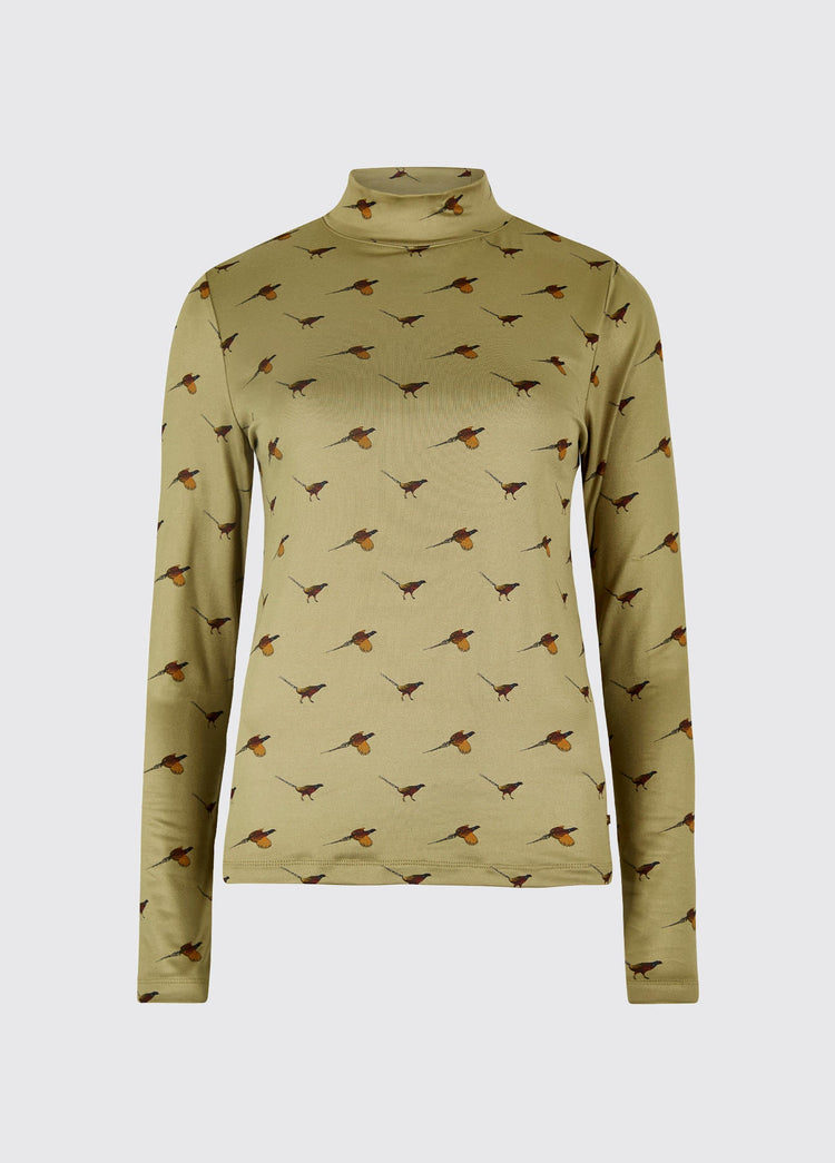 Reynolds Langarmshirt - Dusky Green