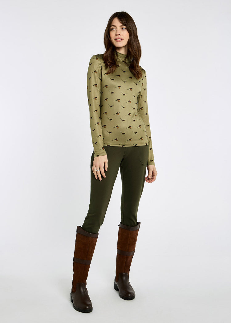 Reynolds Langarmshirt - Dusky Green