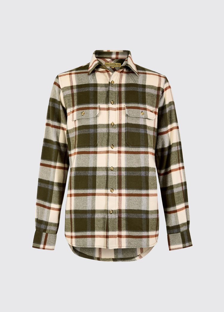 Townley Flanellhemd - Dusky Green