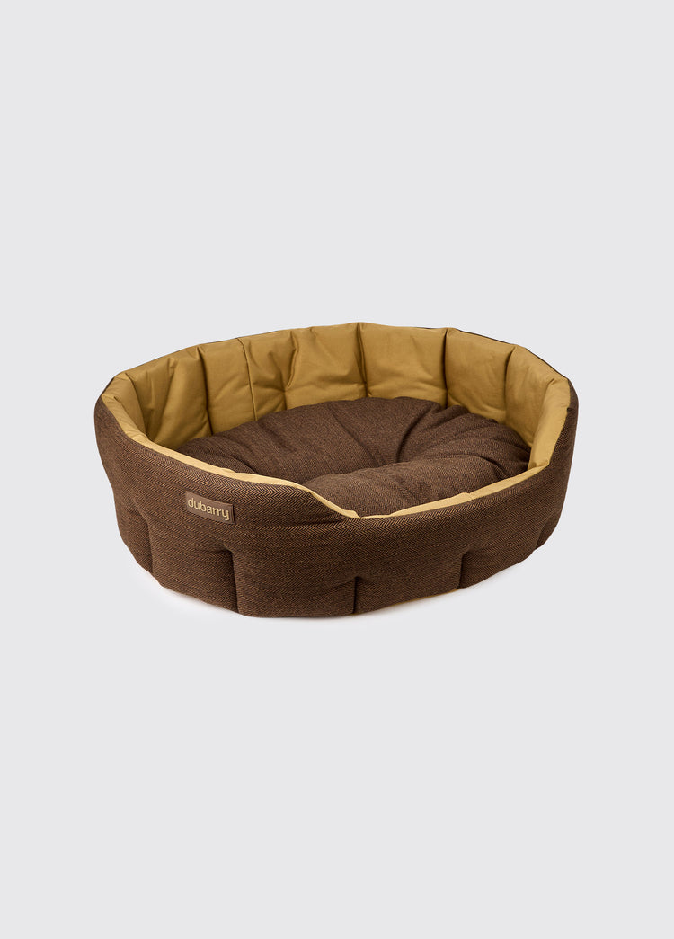 BUSTER Tweed-Hundebett – Mocha