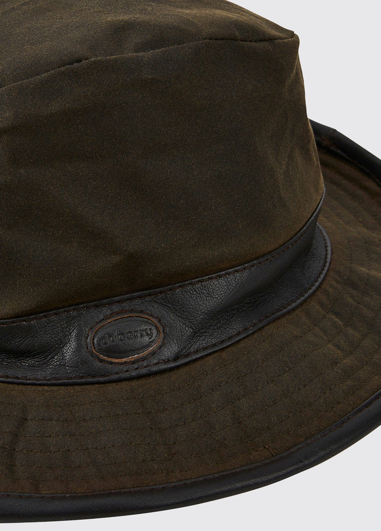 Macreddin Wachs Bucket Hat - Olive