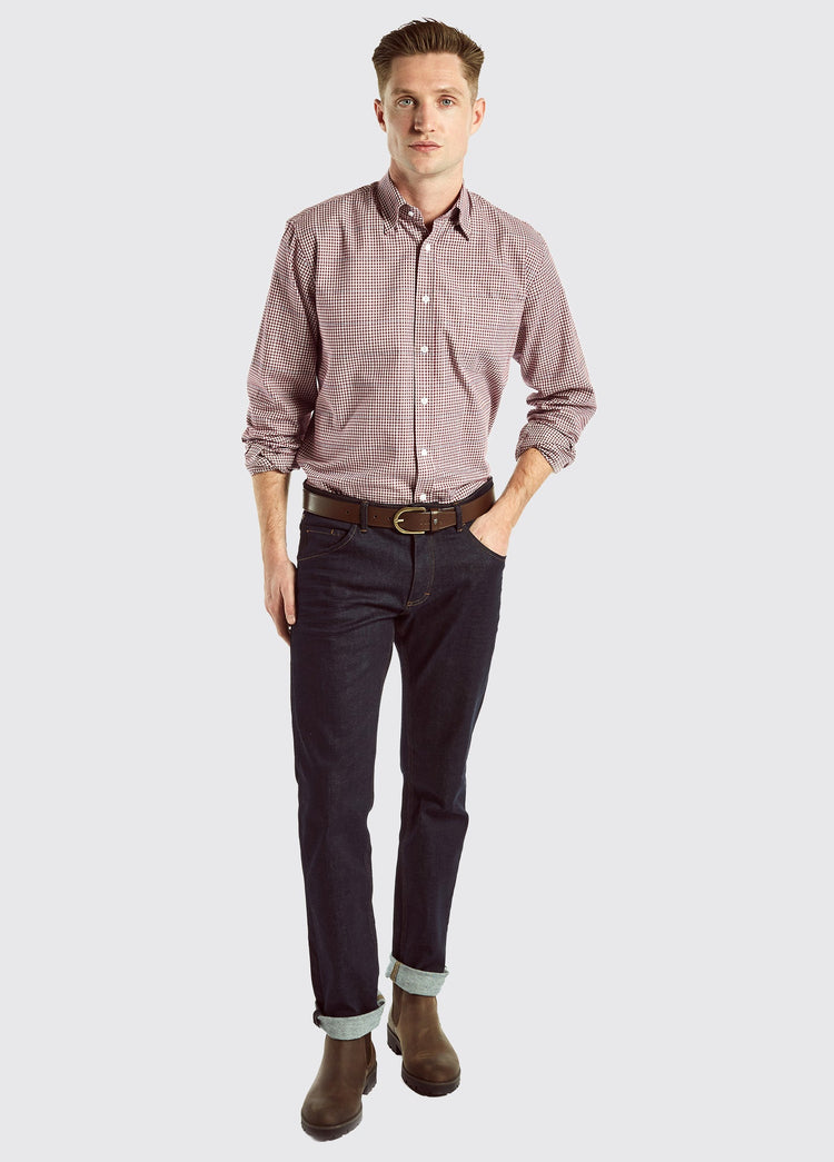 Whitegate Hemd - Merlot Multi